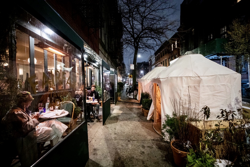 new york ristoranti all’aperto