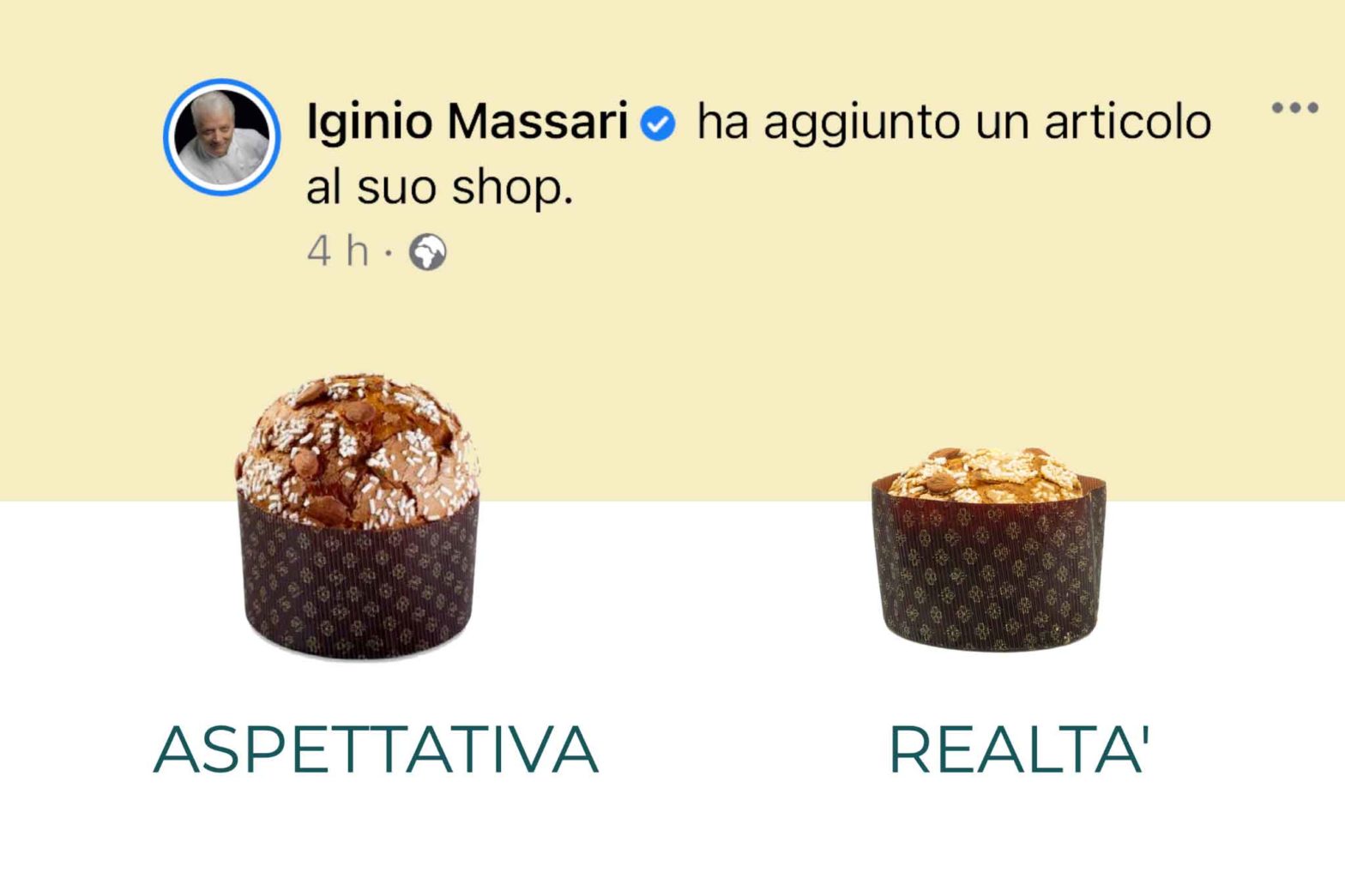 Panettone Iginio Massari
