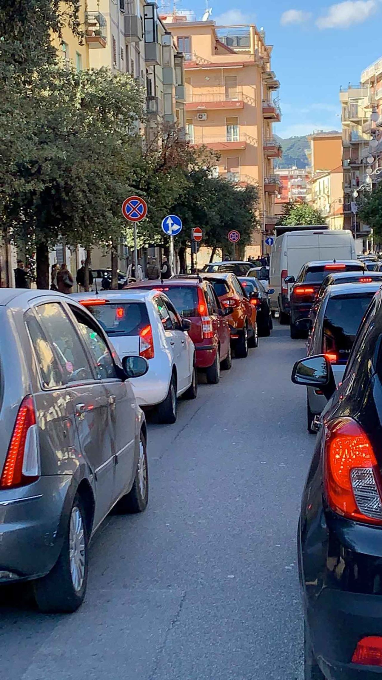 traffico a Natale
