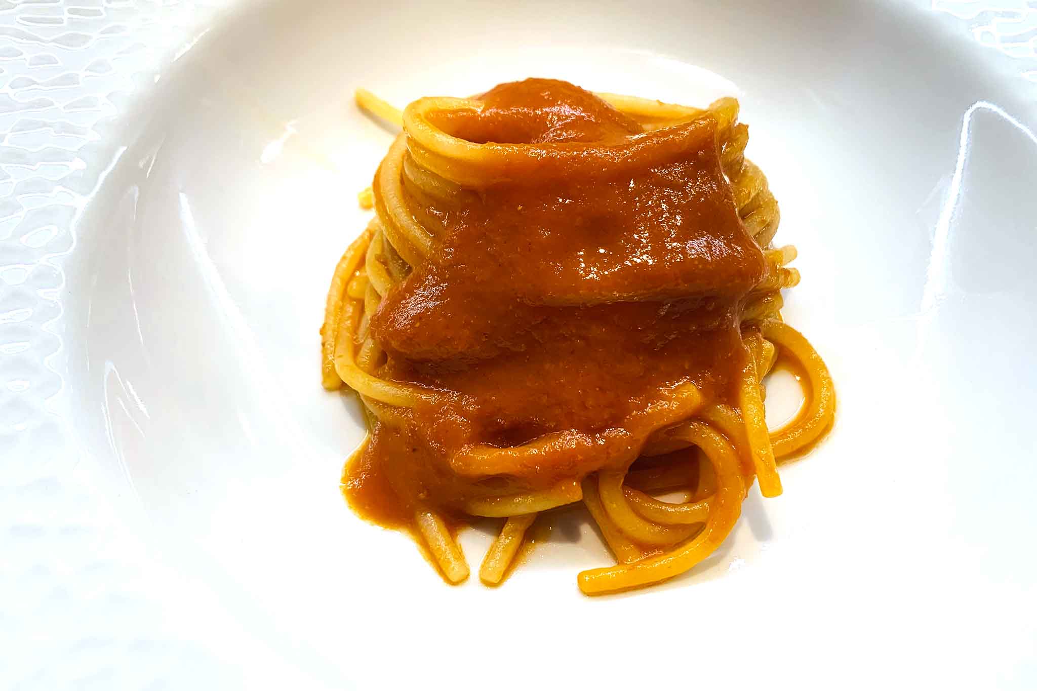 Foodbeats delivery box spaghetto tre pomodori