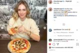chiara ferragni e la pizza