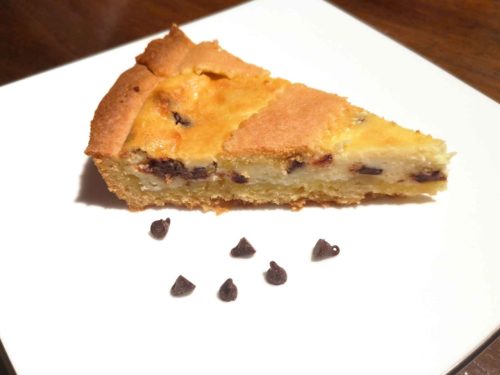 crostata ricotta e cioccolato