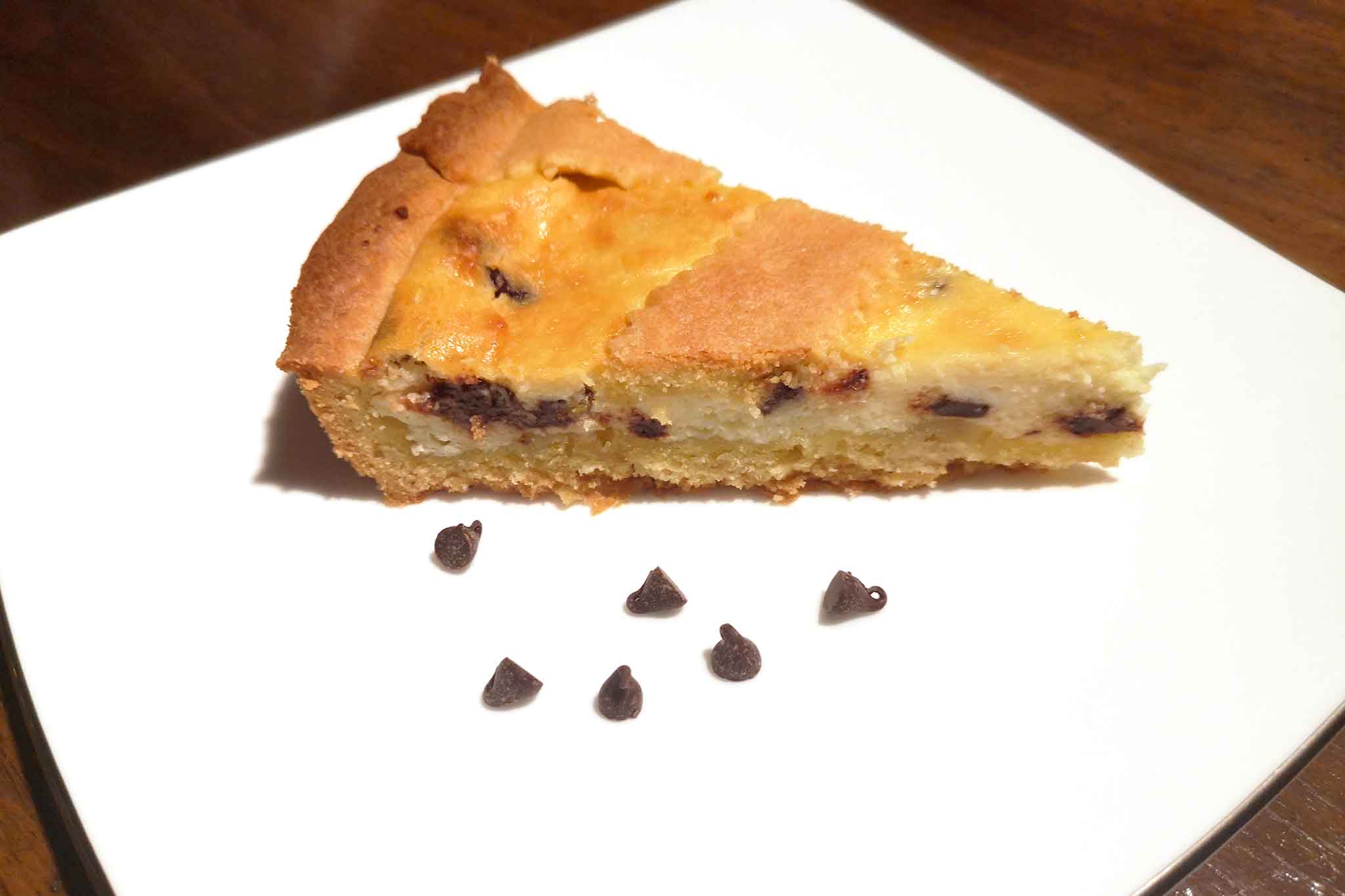 crostata ricotta e cioccolato