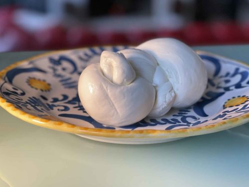 mozzarella di bufala fresca non congelata