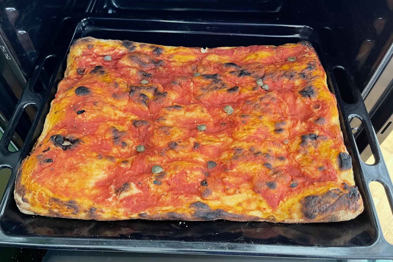 Pizzeria Acqua e Farina Priola Trunch delivery pizza in teglia in forno