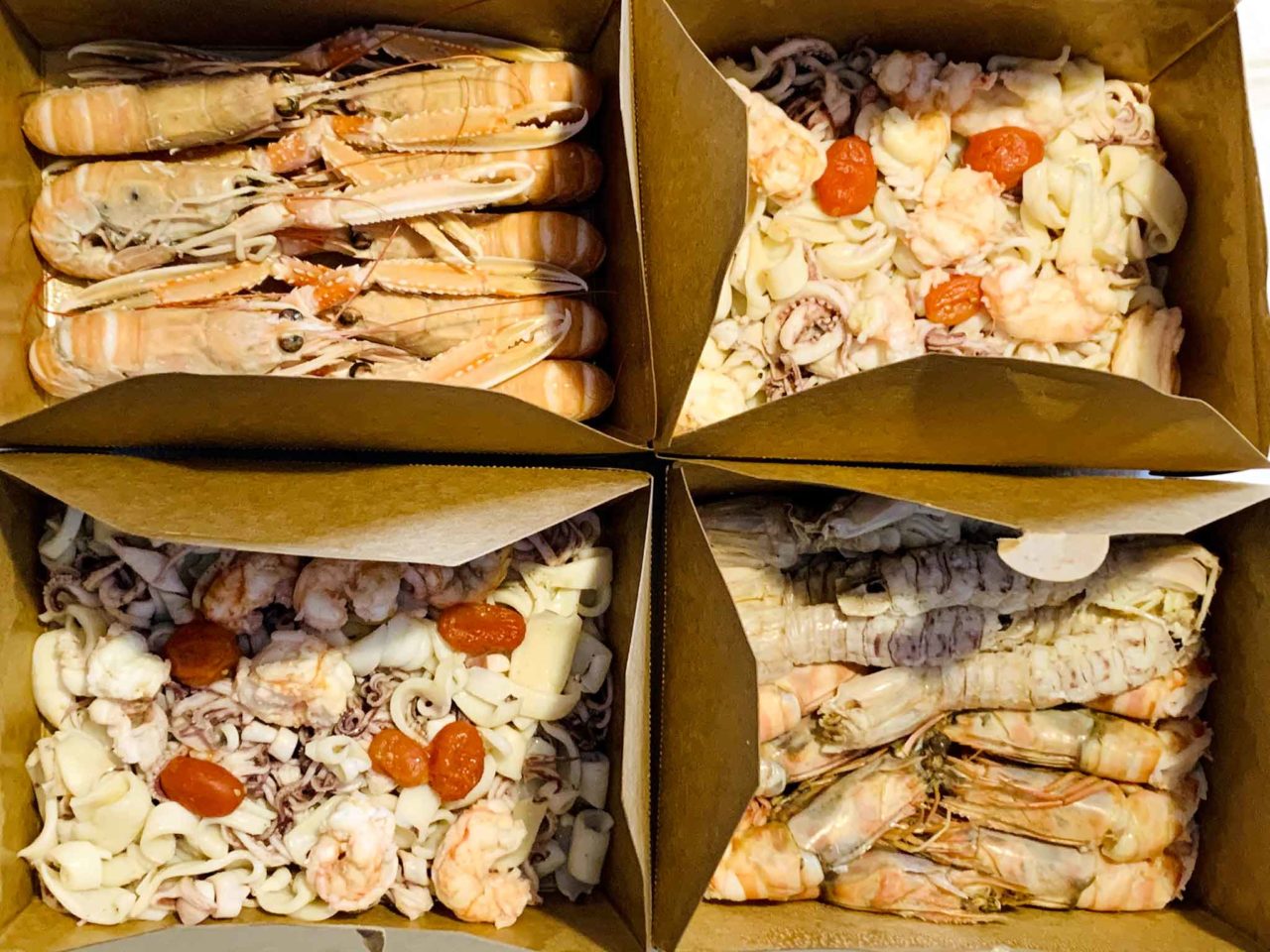ristorante Lucia Giulianova Abruzzo  pesce bollito delivery