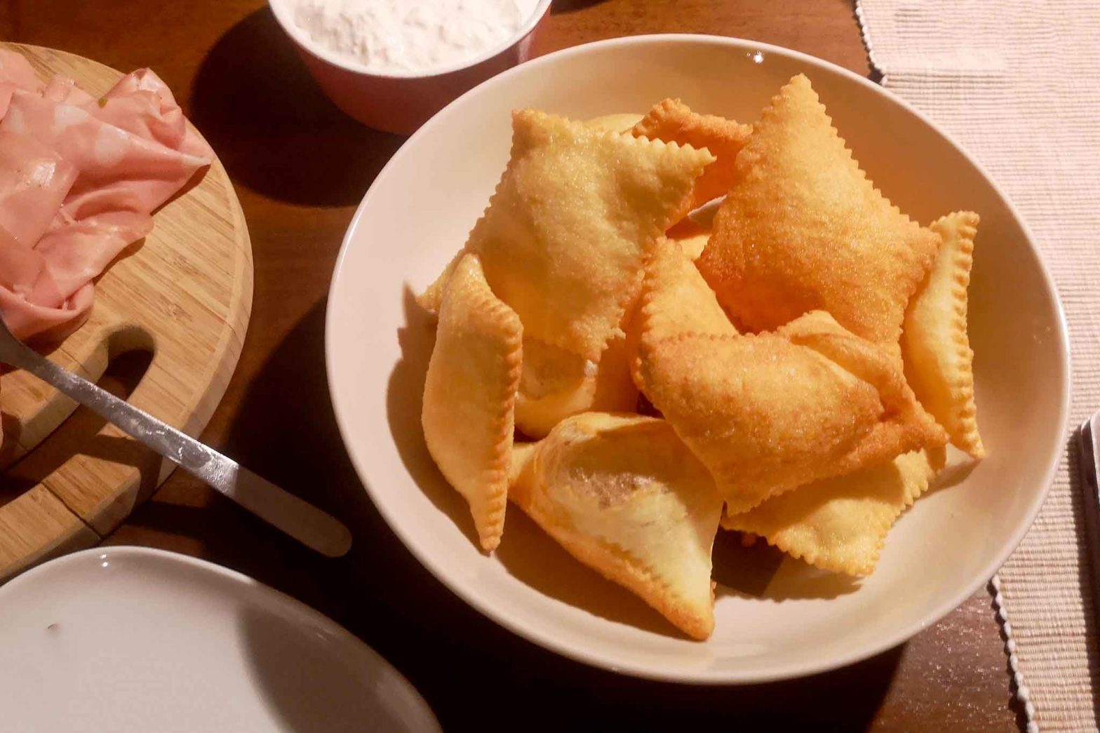 gnocco fritto o torta fritta
