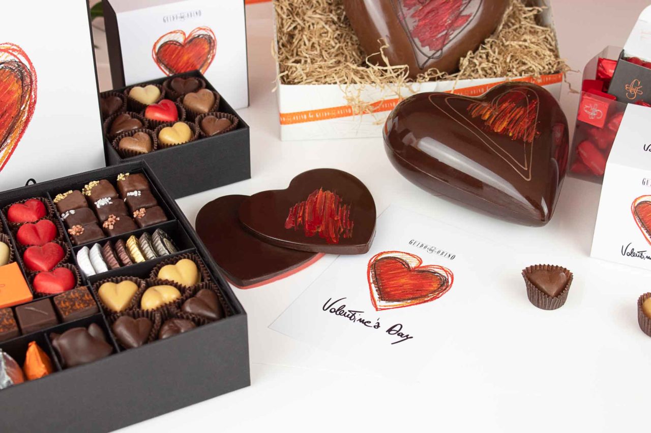 San Valentino Cioccolata bella da regalare