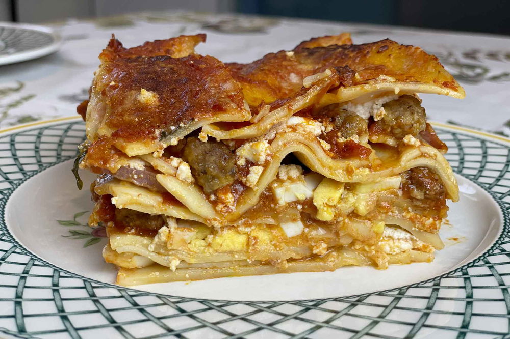 lasagna napoletana di Carnevale