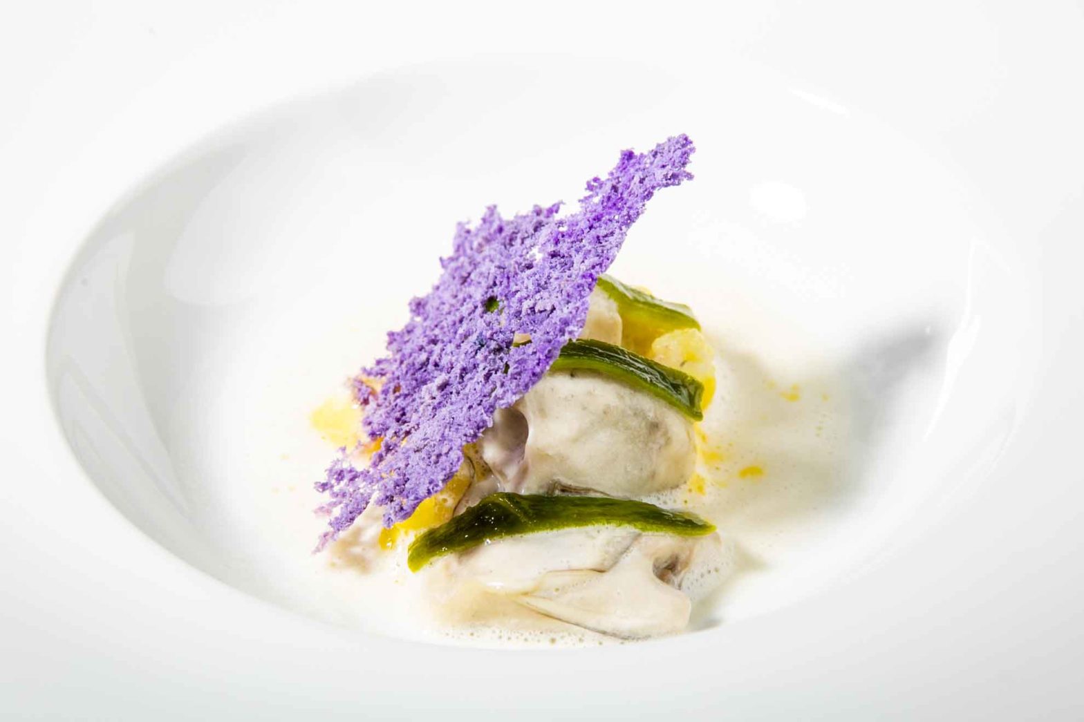 ostriche con patate friggitelli champagne ricetta Antonio Guida