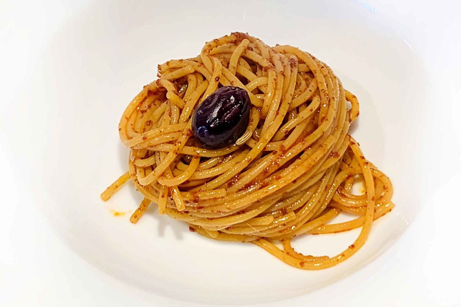 spaghetti aglio olio peperone dolce