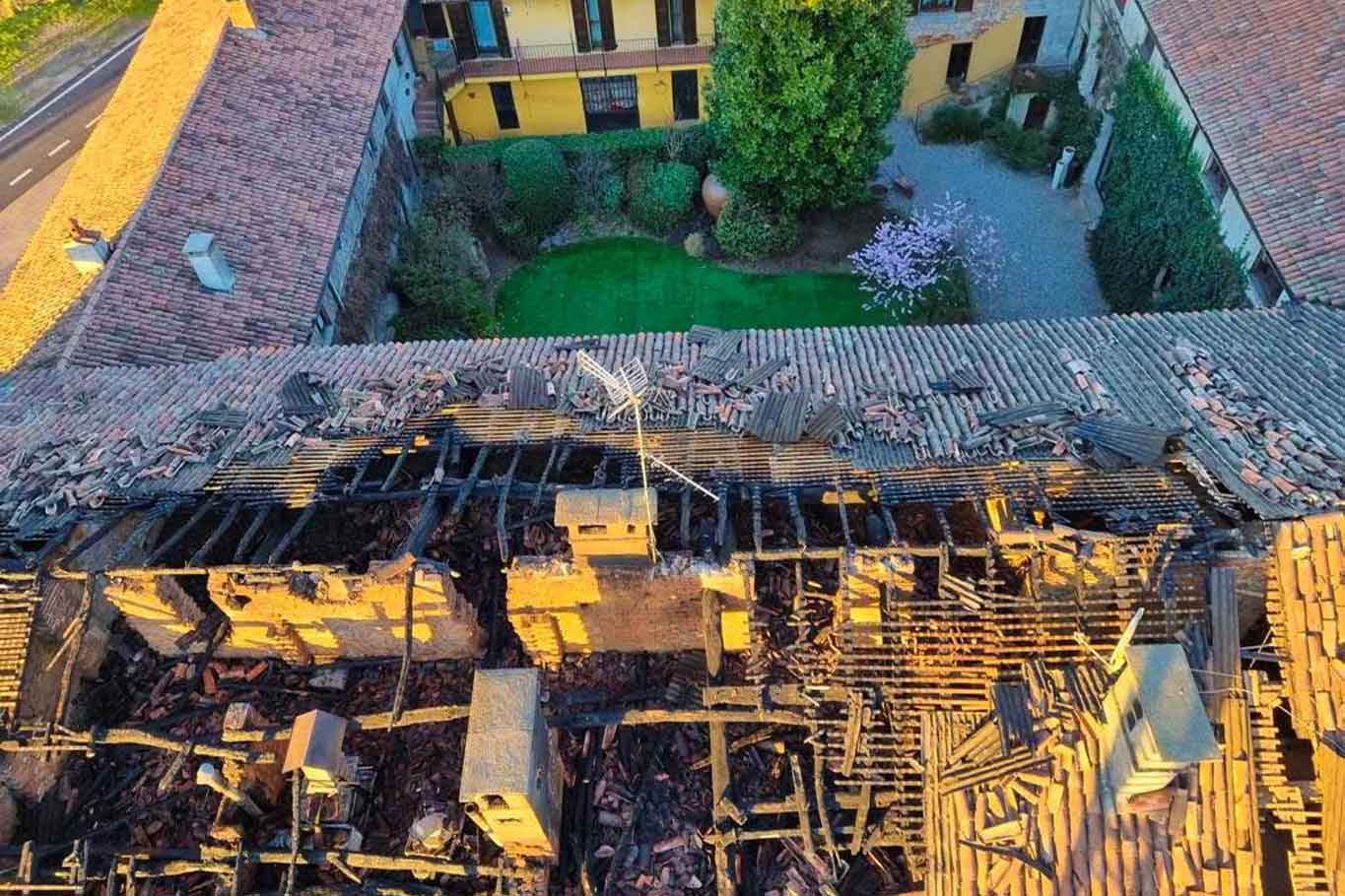 la rampina san giuliano mi incendio