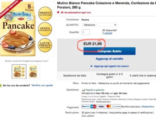 Pancake Mulino Bianco