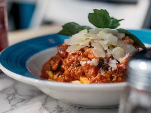 piatto pasta ristoranti napoletani Stati Uniti