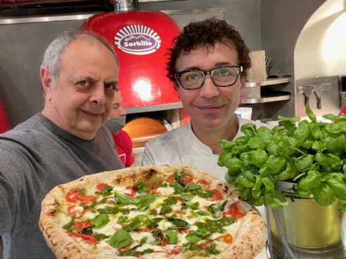 pizza Nonna Carolina con Vincenzo Pagano e Gino Sorbillo