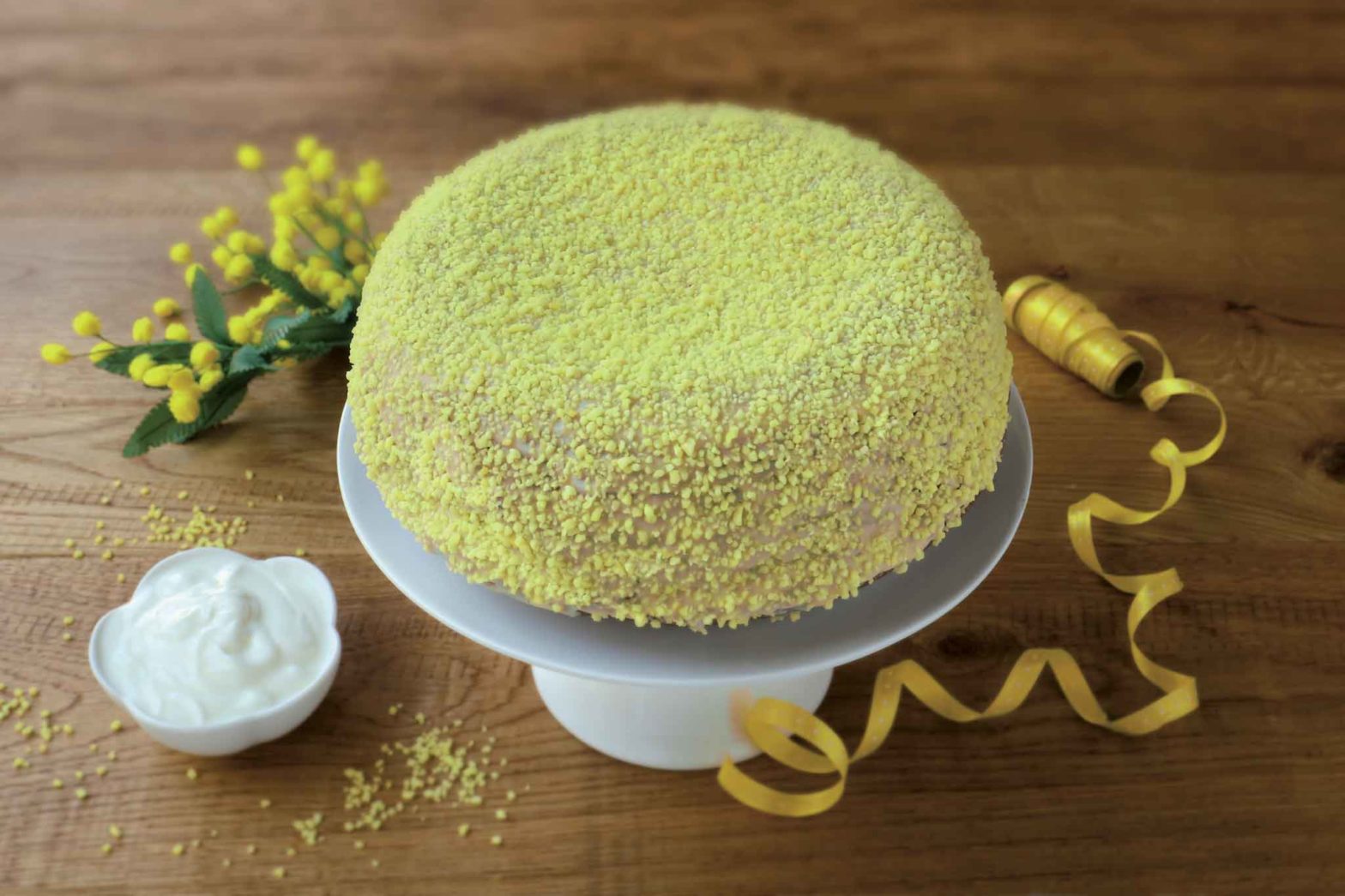 festa delle donne last minute torta mimosa