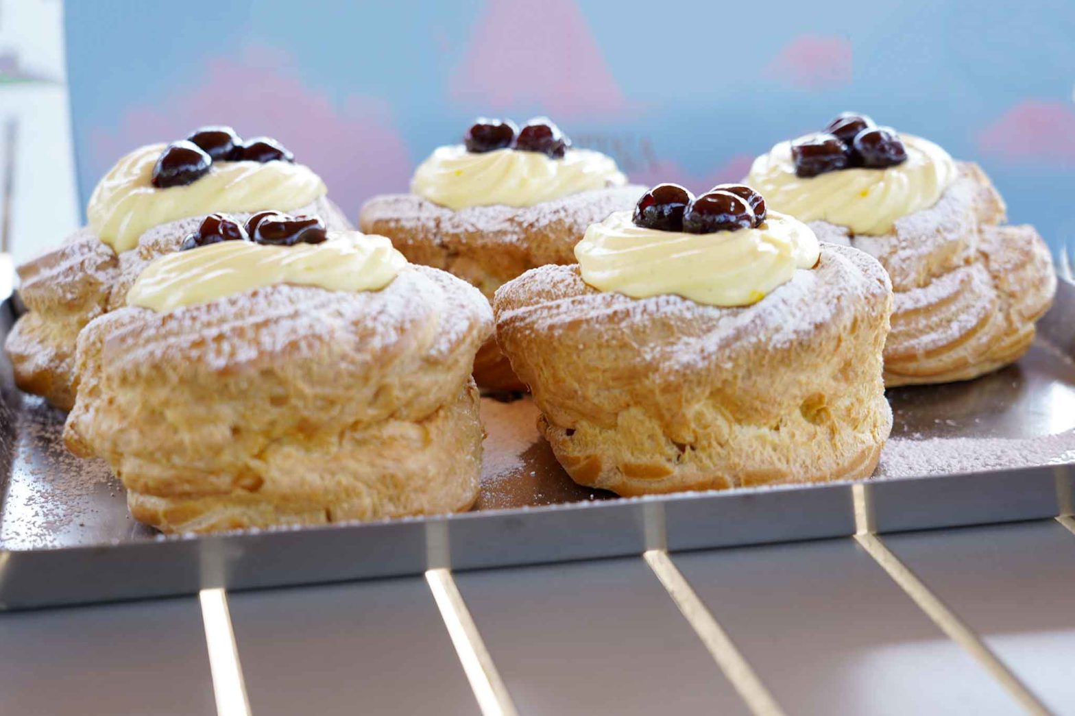 zeppole di San Giuseppe pasticceria Celestina