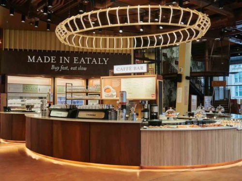 Eataly Londra bancone