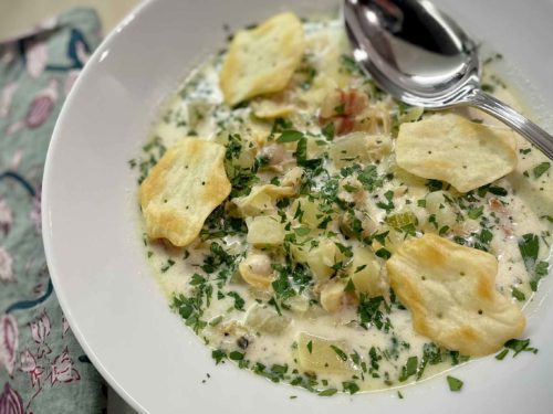 zuppa di vongole Clam Chowder