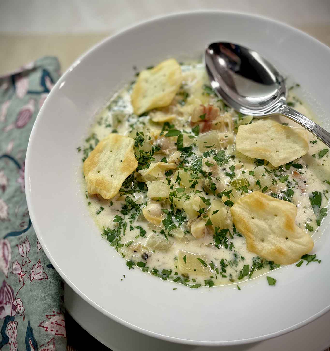 zuppa di vongole Clam Chowder