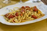 Baccalaria osteria Napoli spaghetti e baccalà