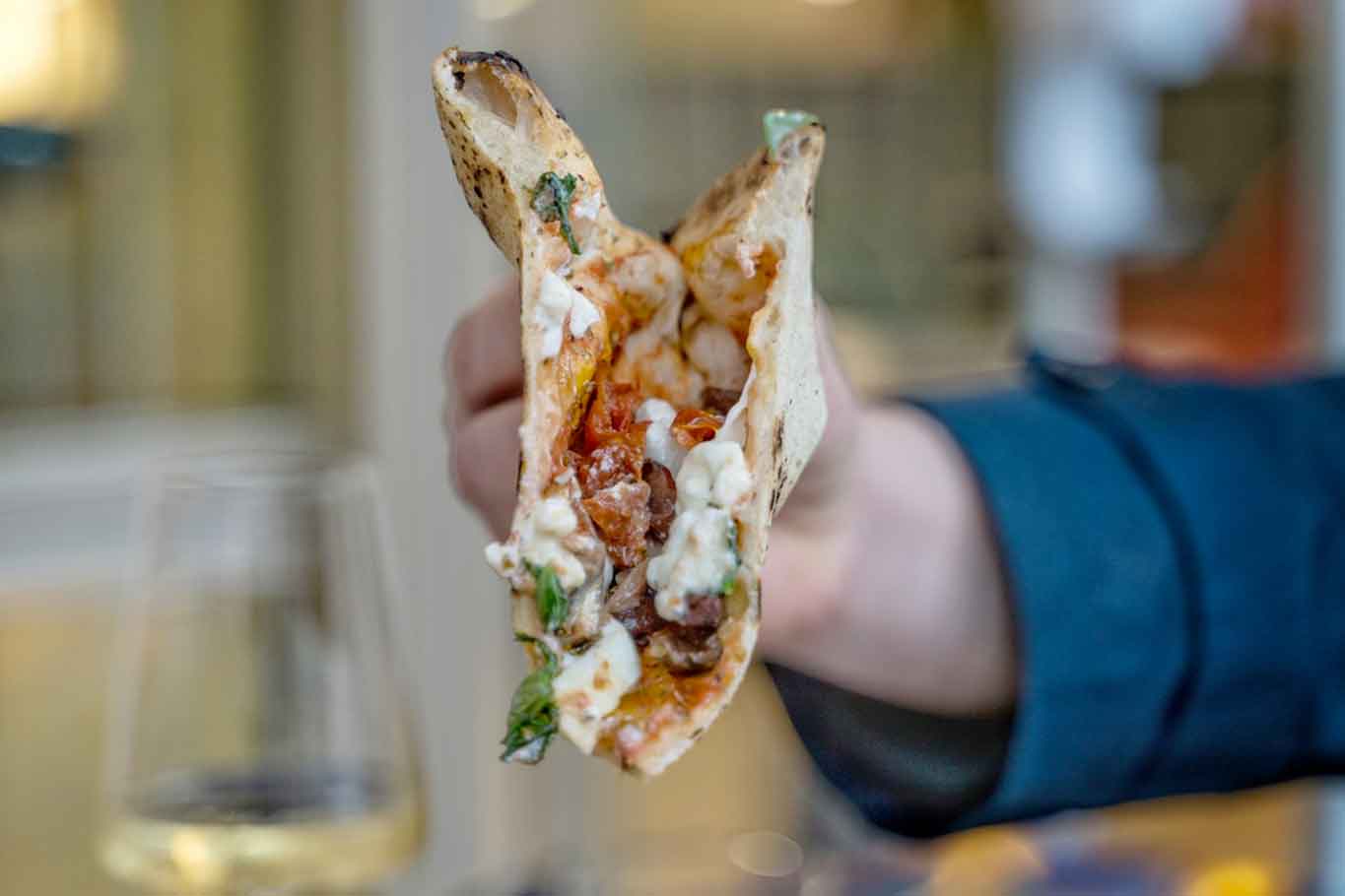 pizza Francesco Martucci da Sophia Loren a Firenze
