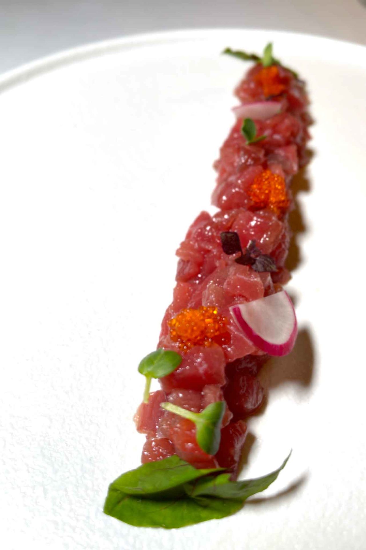 Hoshi Salerno ristorante giapponese tartare di tonno rosso