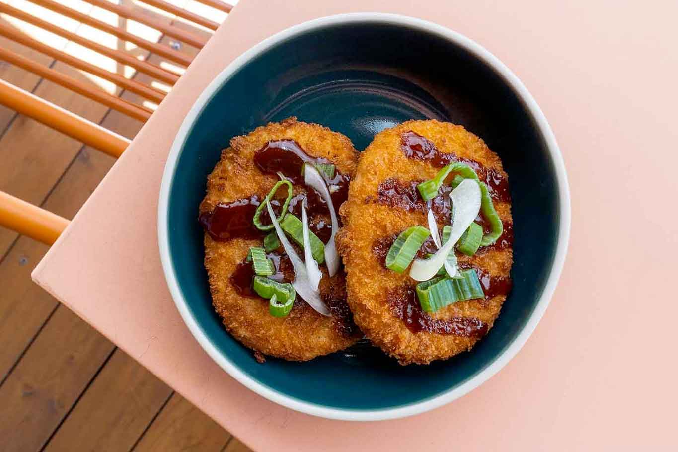 Korokke crocchette verdure panko tonkatsu