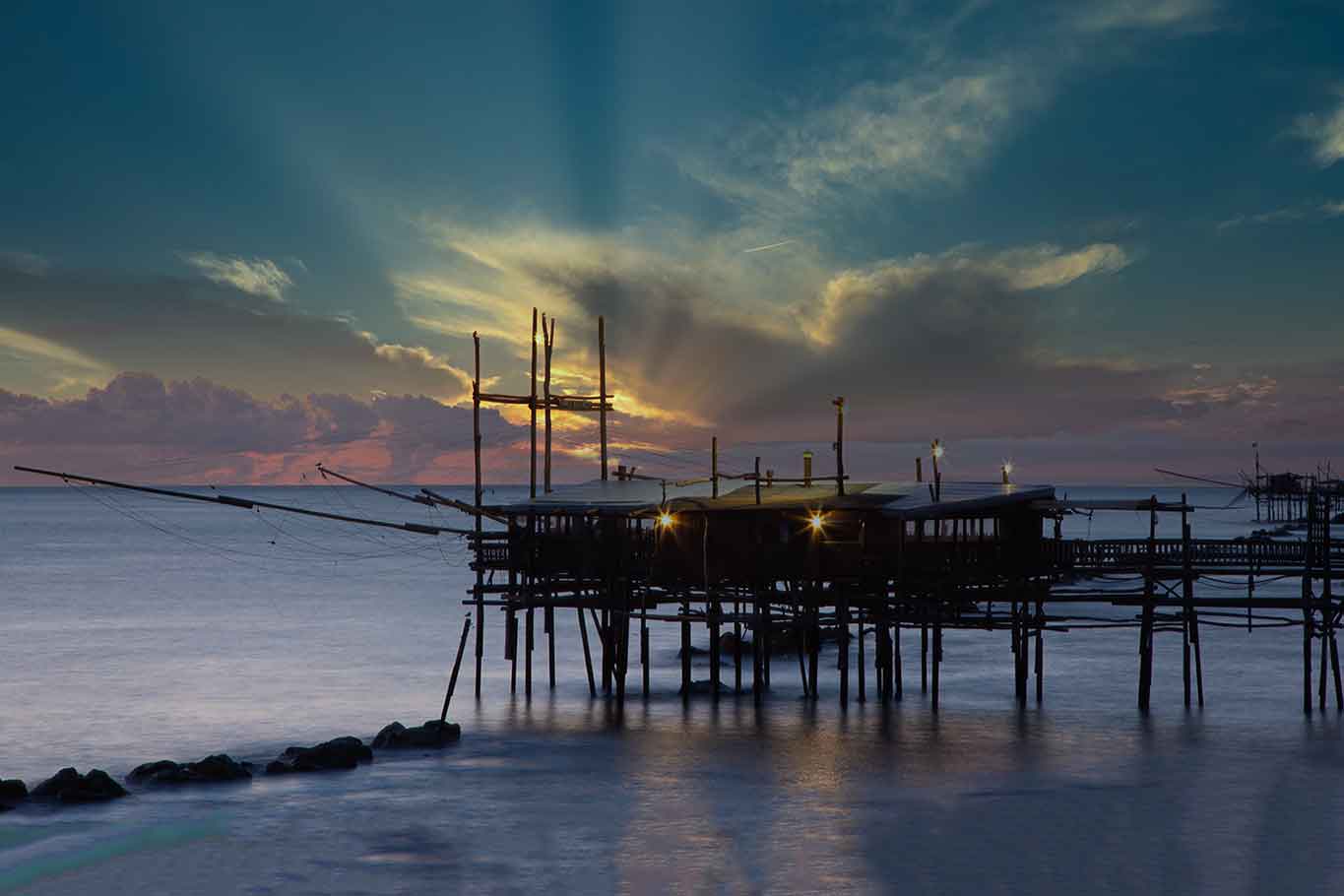 trabocchi in Abruzzo