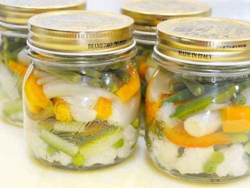 giardiniera fatta in casa