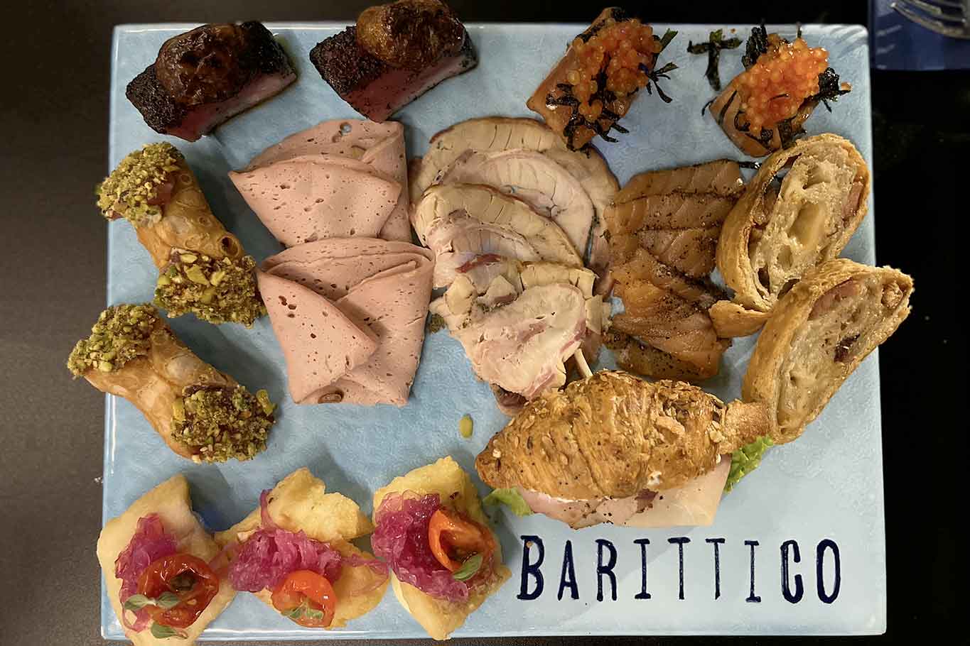 Barittico Vomero Napoli tagliere di mare aperitivo
