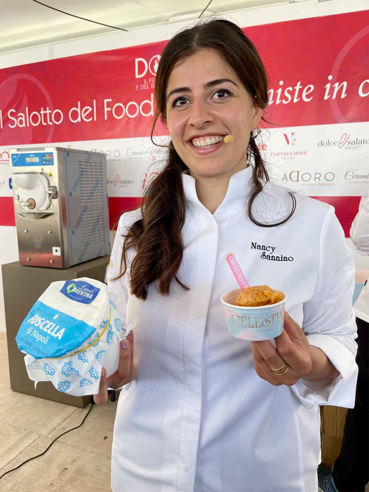Nancy Sannino gelato Celestina