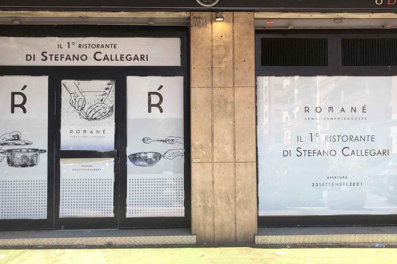 Romanè nuovo ristorante di Stefano Callegari a Roma