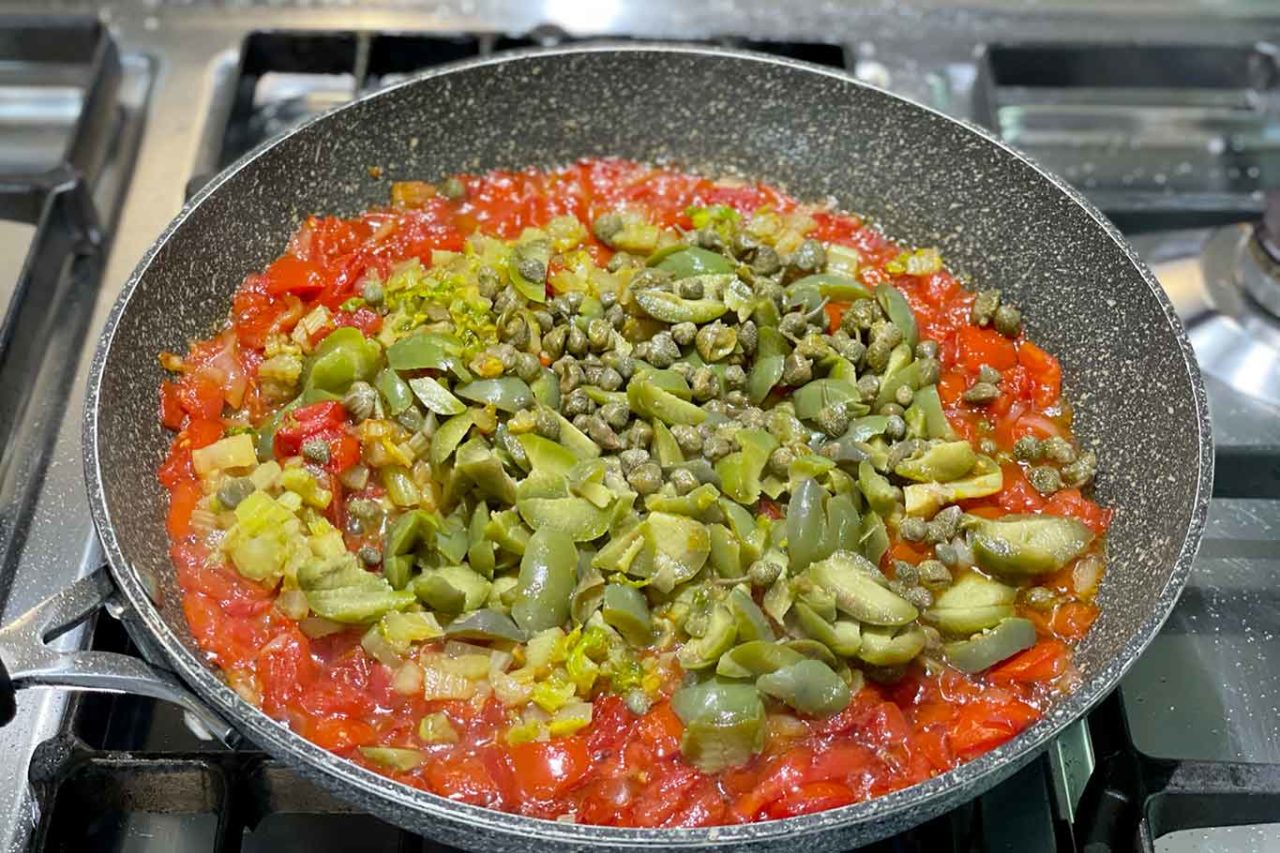 Caponata siciliana di verdure, ricetta originale come la fanno a Messina