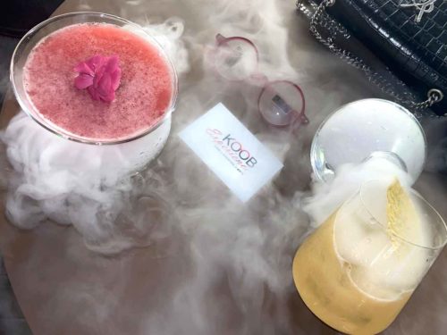 koob cocktail e cibo