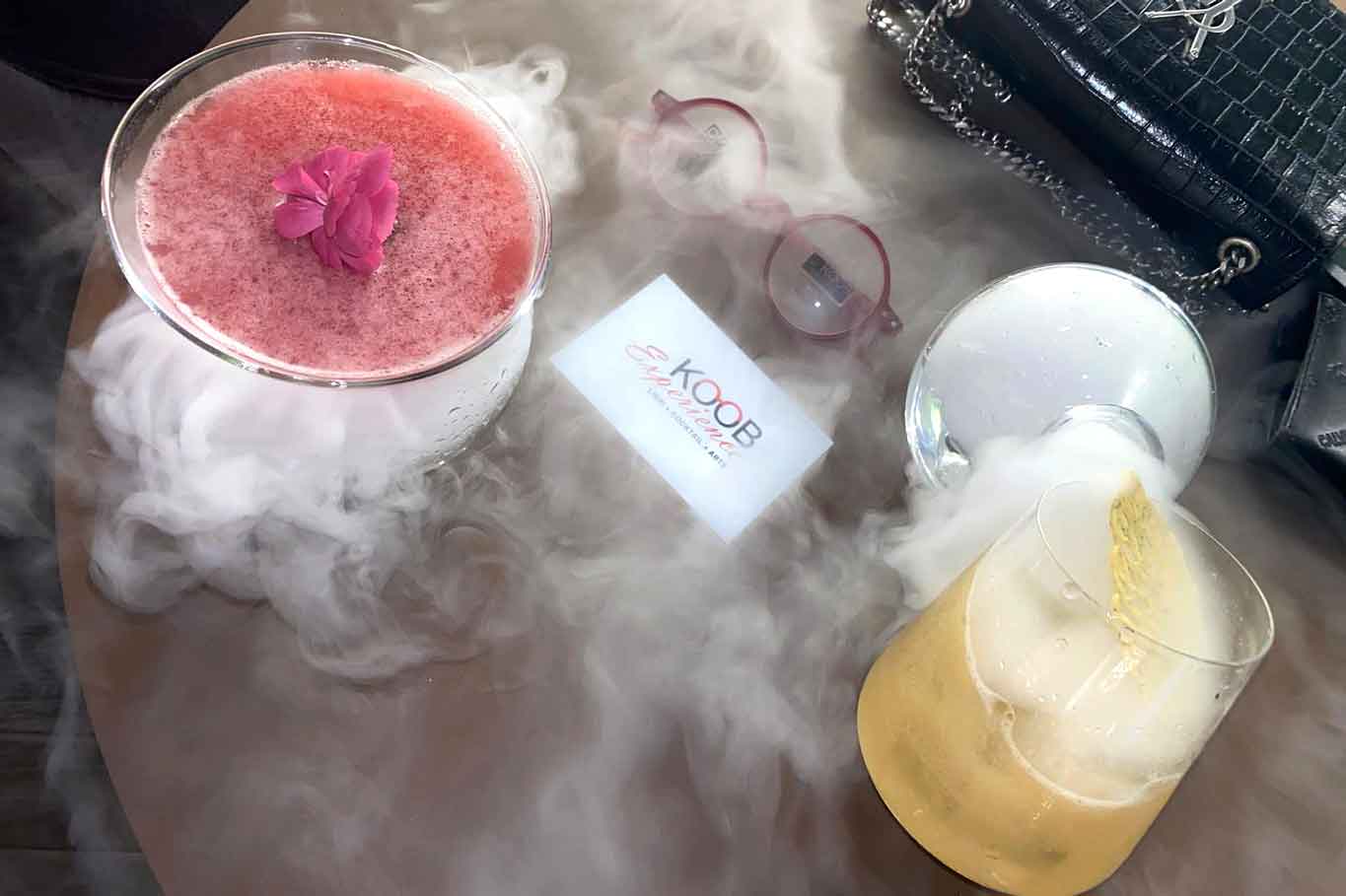 koob cocktail e cibo
