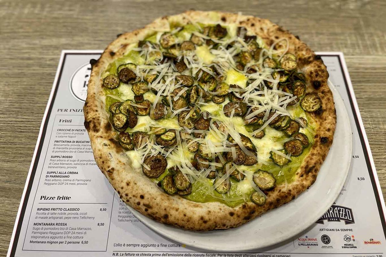 migliori pizze in estate: Nerano di 50 Kalò a Napoli