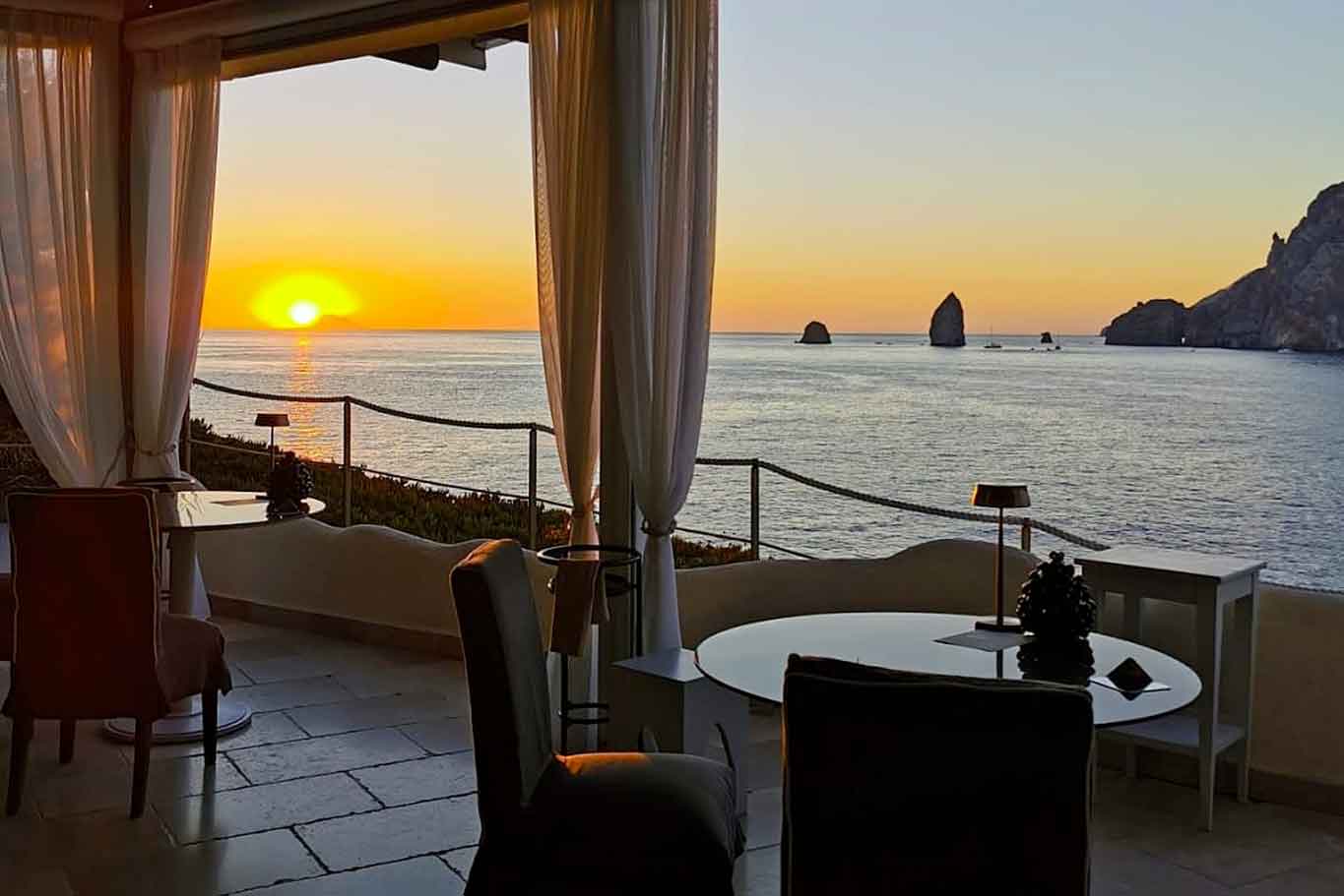 ristorante Il Cappero Isola di Vulcano Sicilia
