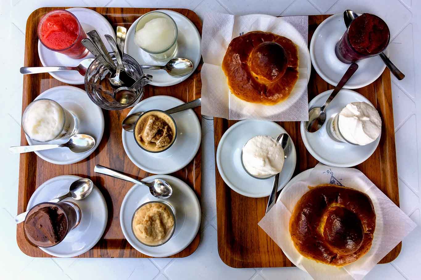 granita al limone e brioche