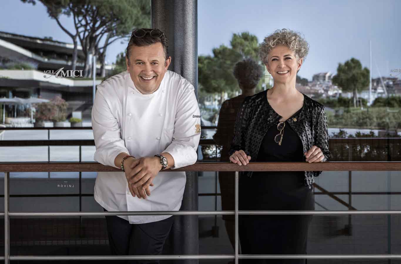 Emanuele Michela Scarello agli amici rovigno