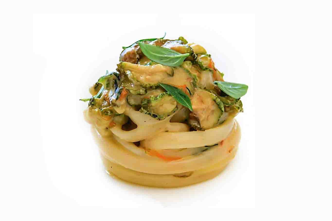 linguine alla Nerano ristorante Quattro Passi