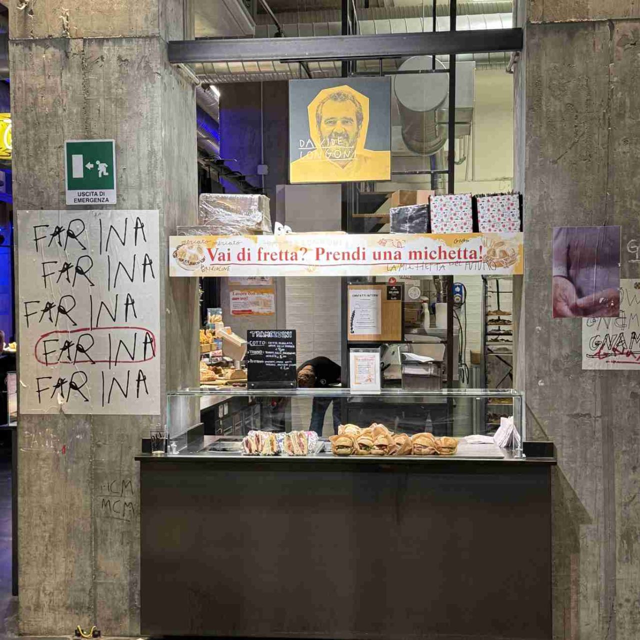mercato centrale milano longoni panini