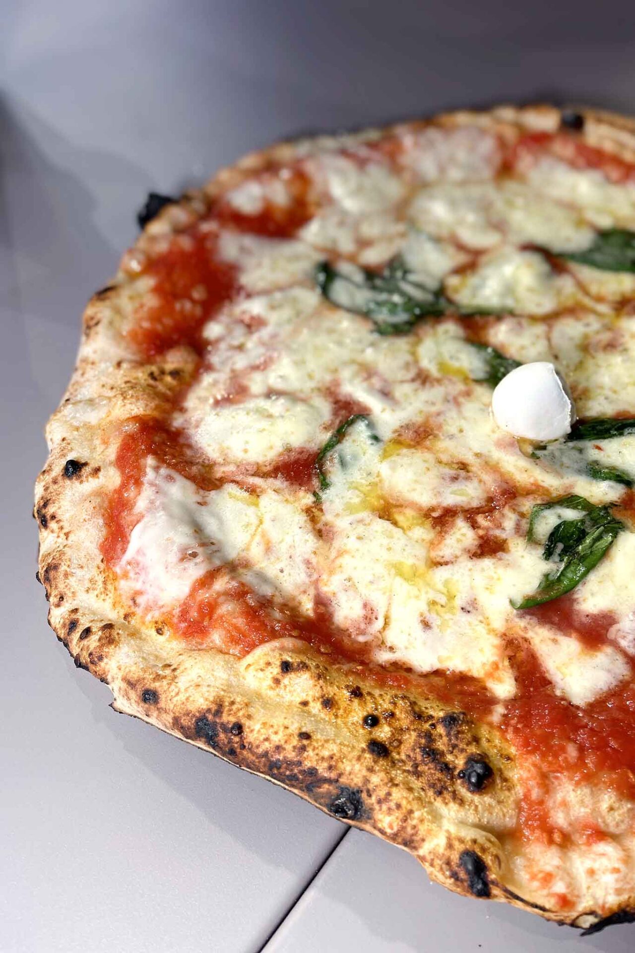 pizza margherita enorme di Gennaro Rapido a Milano