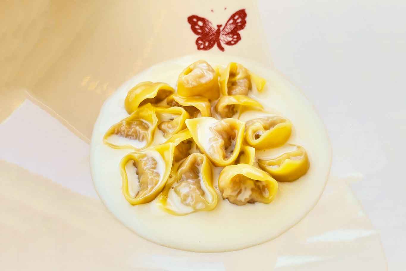 tortellini Gucci Osteria da Massimo Bottura Beverly Hills stella Michelin