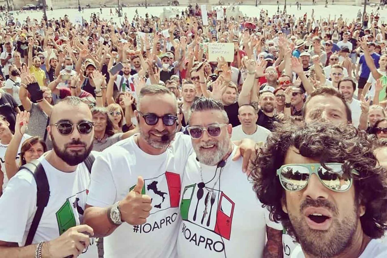 Biagio Passaro IoApro manifestazione e partito politico