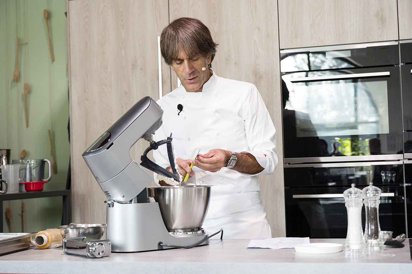 KENWOOD, Chef Baker Planetaria con bilancia integrata +