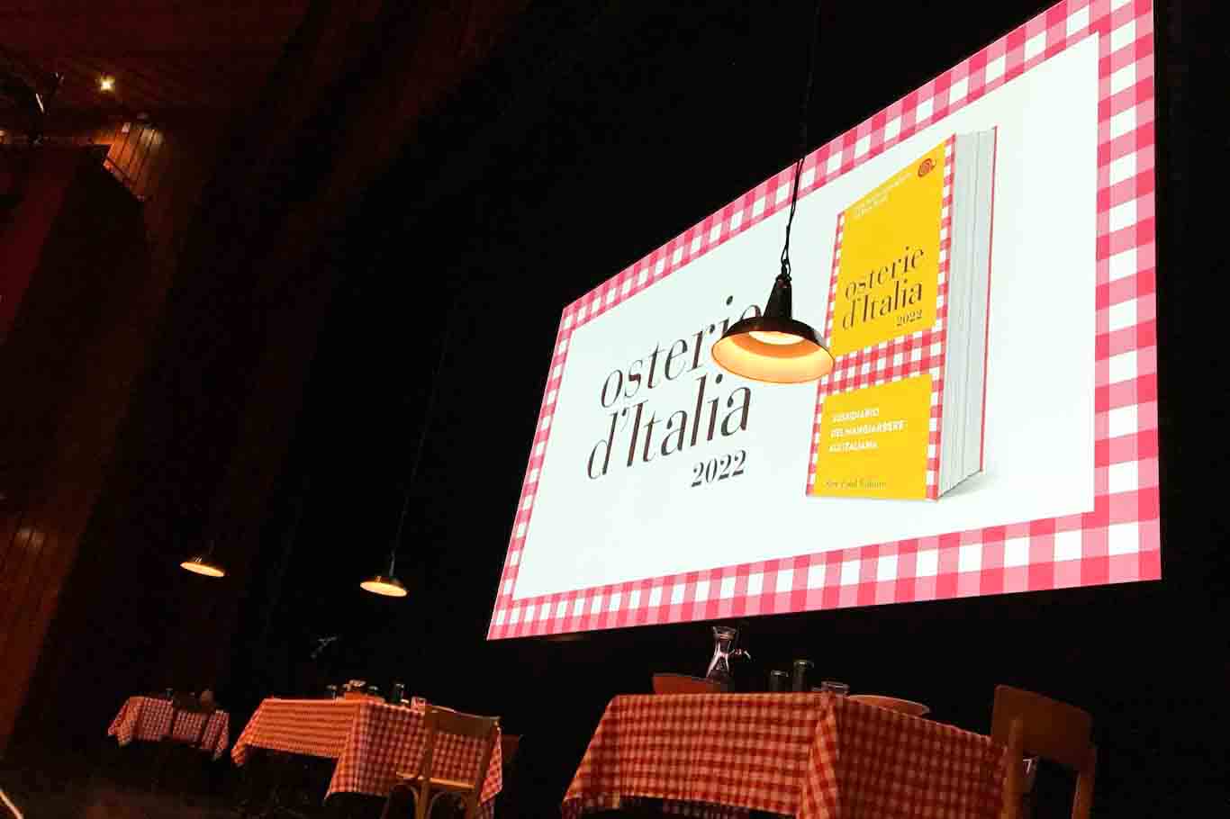 Osterie d’Italia 2022 presentazione