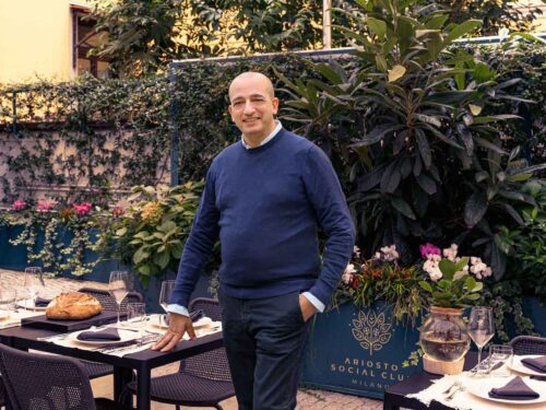 Pino Cuttaia uovo di seppia milano