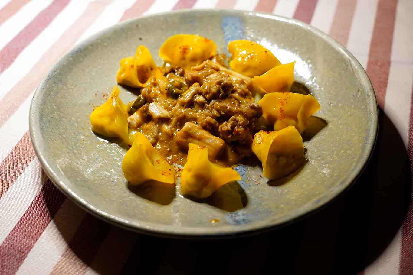 ristorante Consorzio Torino ravioli alla finanziera