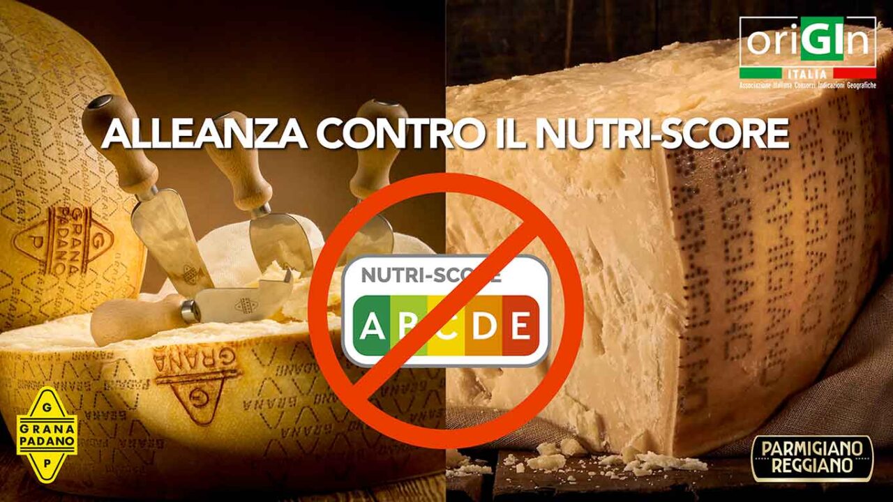 Parmigiano Reggiano e Grana Padano, due prodotti danneggiati dall’etichetta “a semaforo” Nutri-Score 